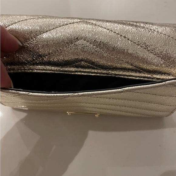 Rebecca Minkoff Edie quilted crossbody bag silver - Picture 12 of 12